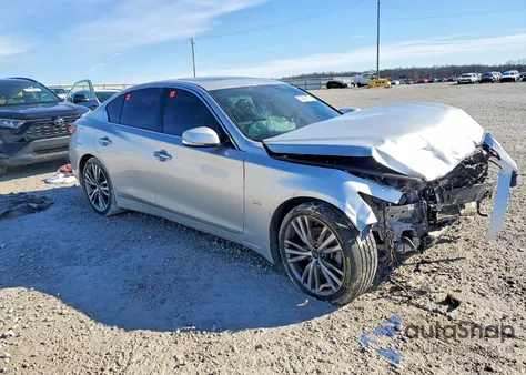 2018 Infiniti Q50 Luxe from USA, damaged, VIN JN1EV7AR0JM441668